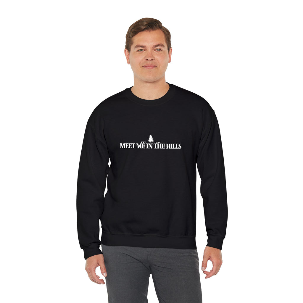 "MEET ME IN THE HILLS" COLLECTION - Crewneck Sweatshirt