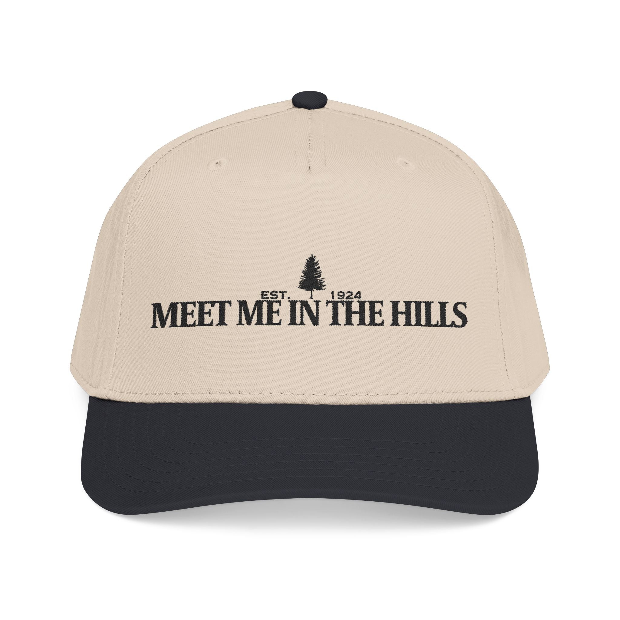 "MEET ME IN THE HILLS" COLLECTION Mid Profile Baseball Cap
