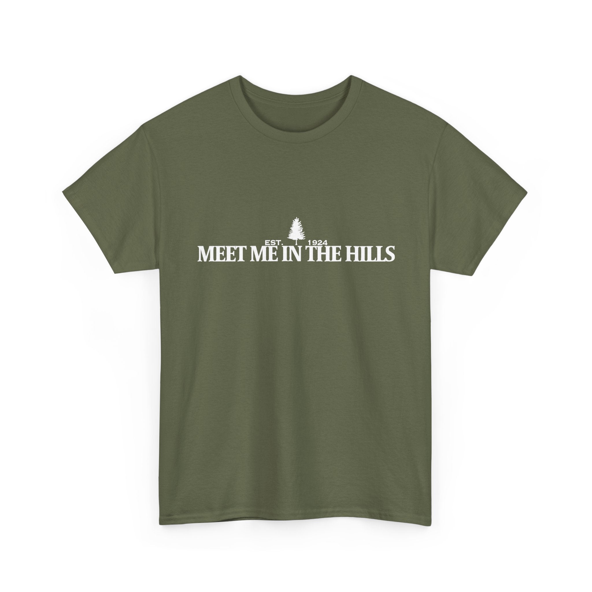 "MEET ME IN THE HILLS" COLLECTION - Outdoor Adventure Graphic Tee