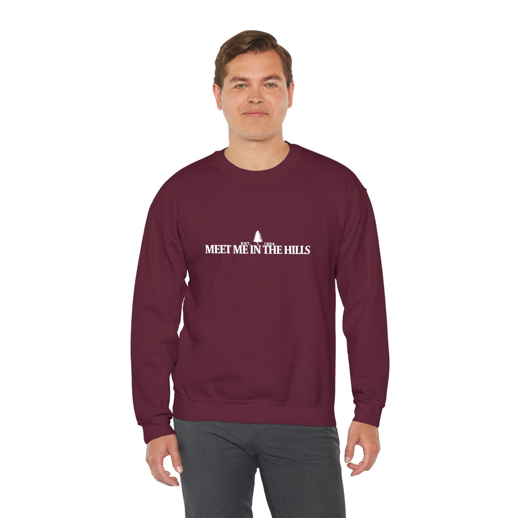 "MEET ME IN THE HILLS" COLLECTION - Crewneck Sweatshirt
