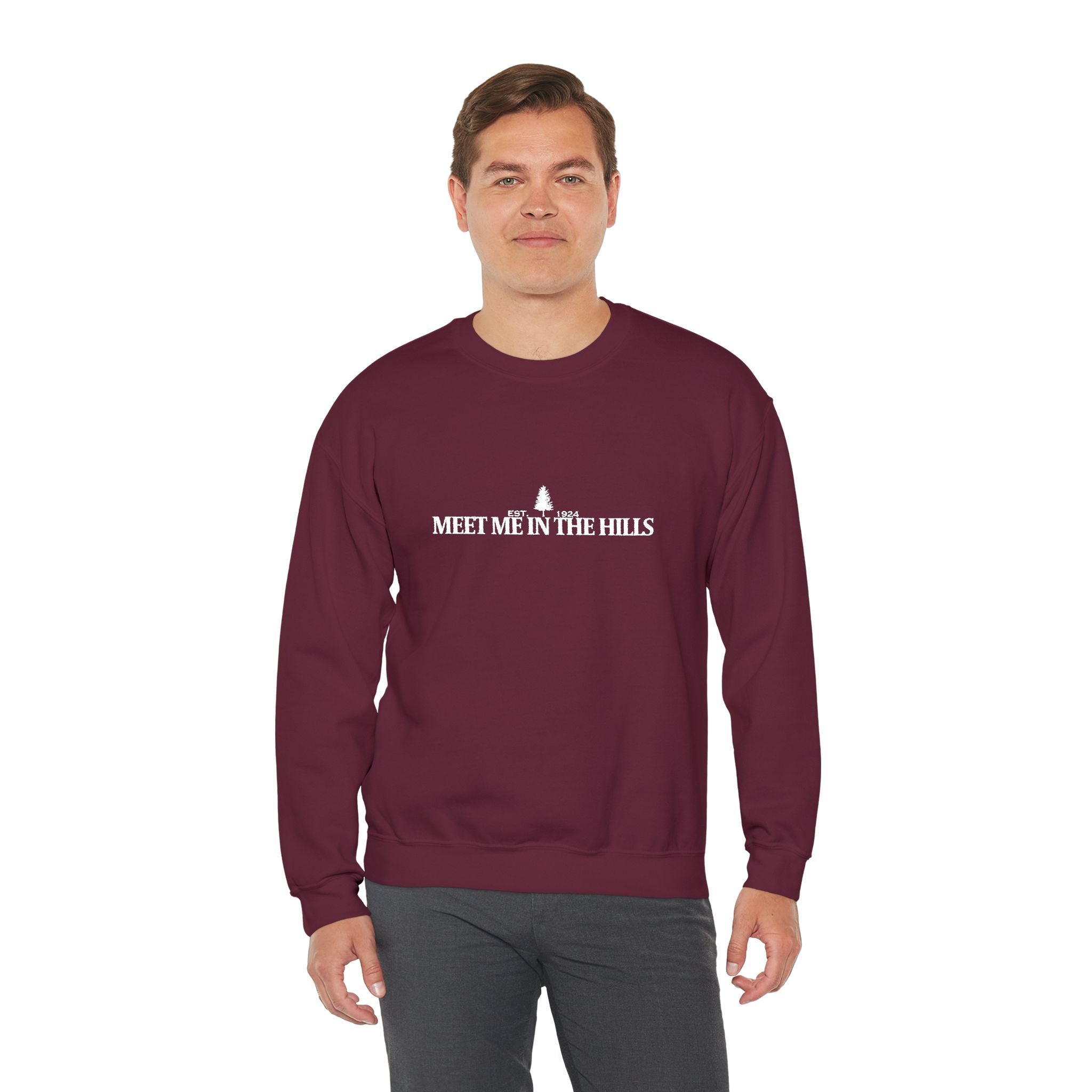 "MEET ME IN THE HILLS" COLLECTION - Crewneck Sweatshirt