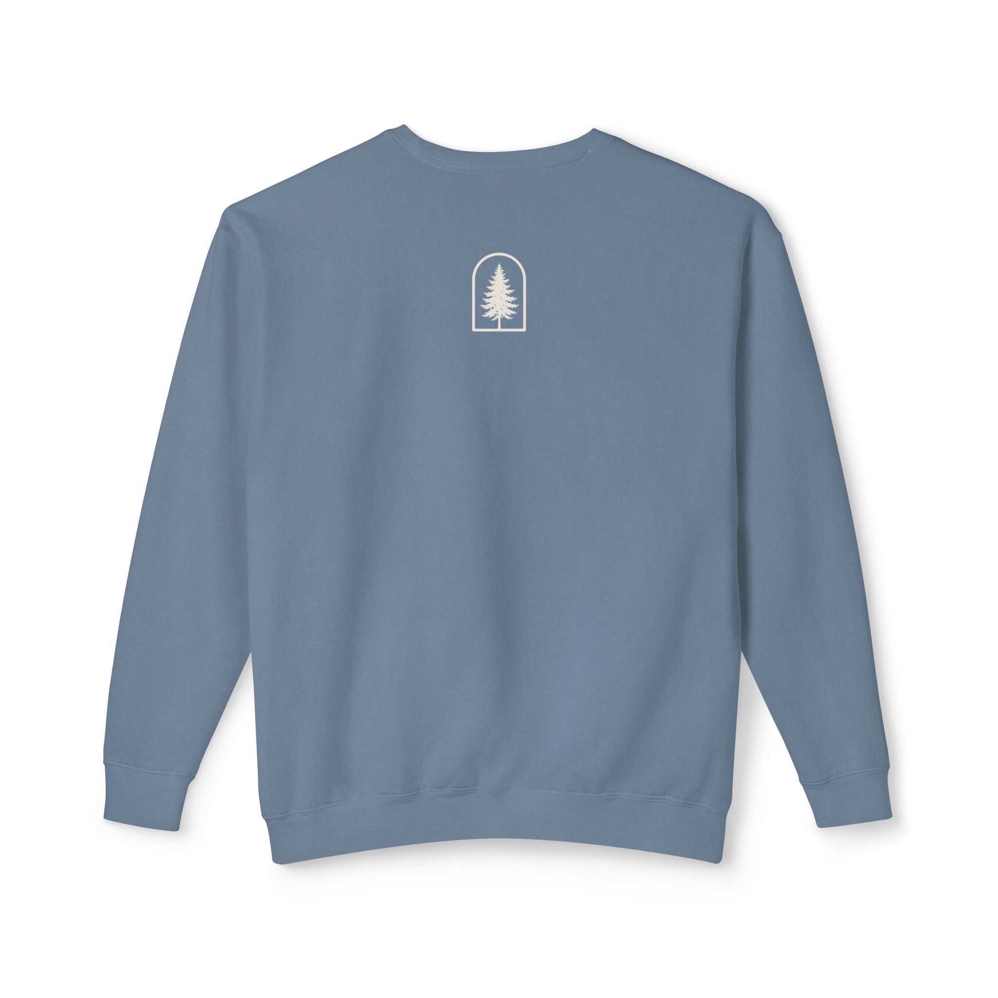 Hocking Hills Crewneck Sweatshirt — Minimal Tree Logo Pullover