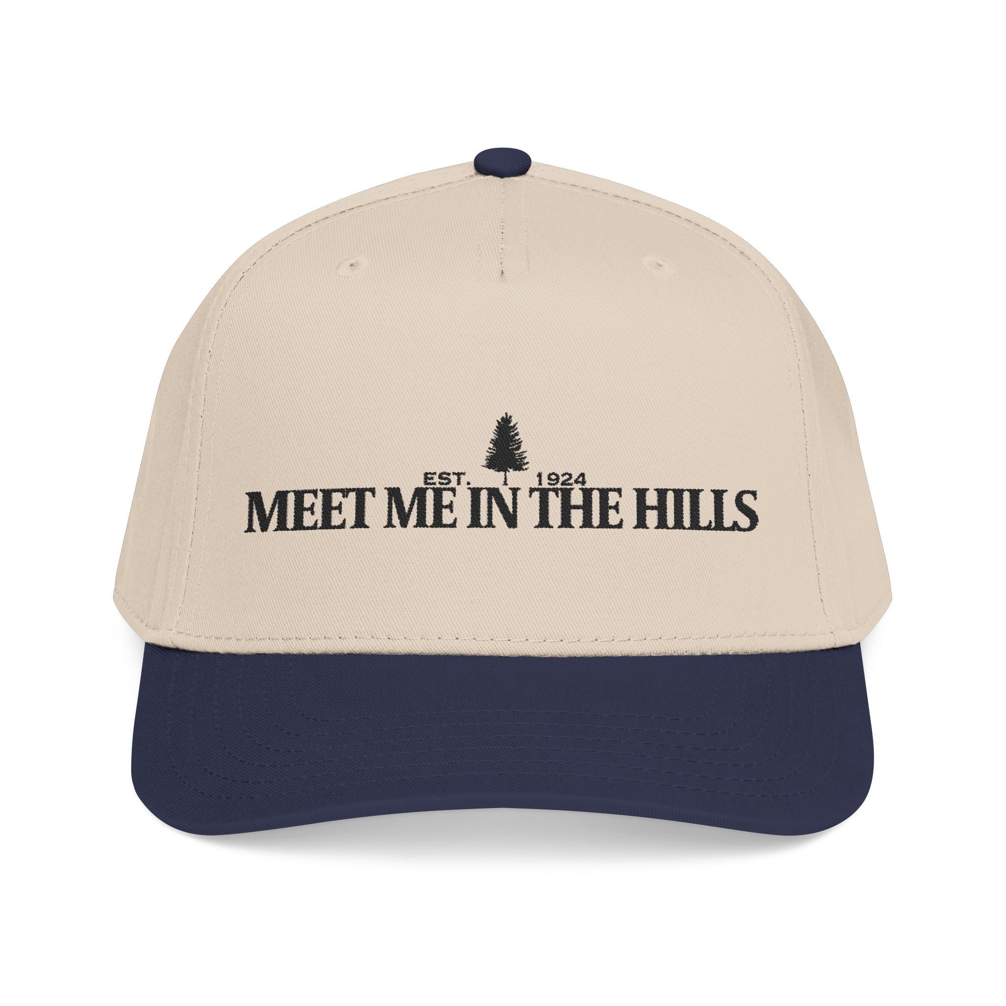 "MEET ME IN THE HILLS" COLLECTION Mid Profile Baseball Cap