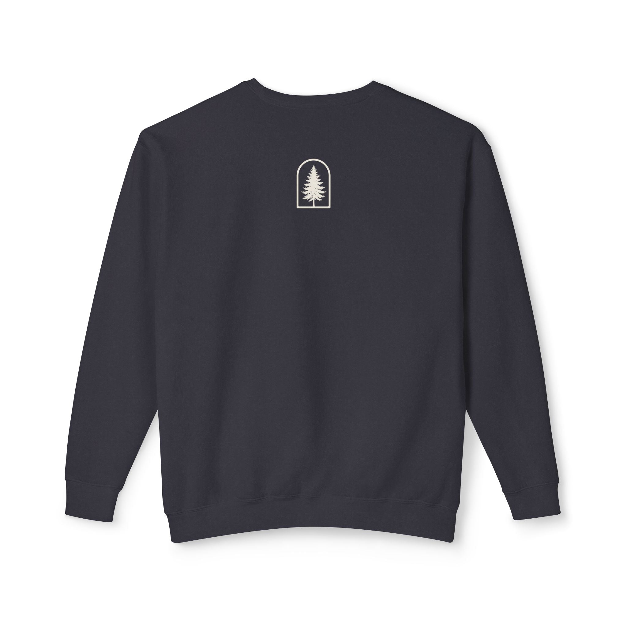Hocking Hills Crewneck Sweatshirt — Minimal Tree Logo Pullover