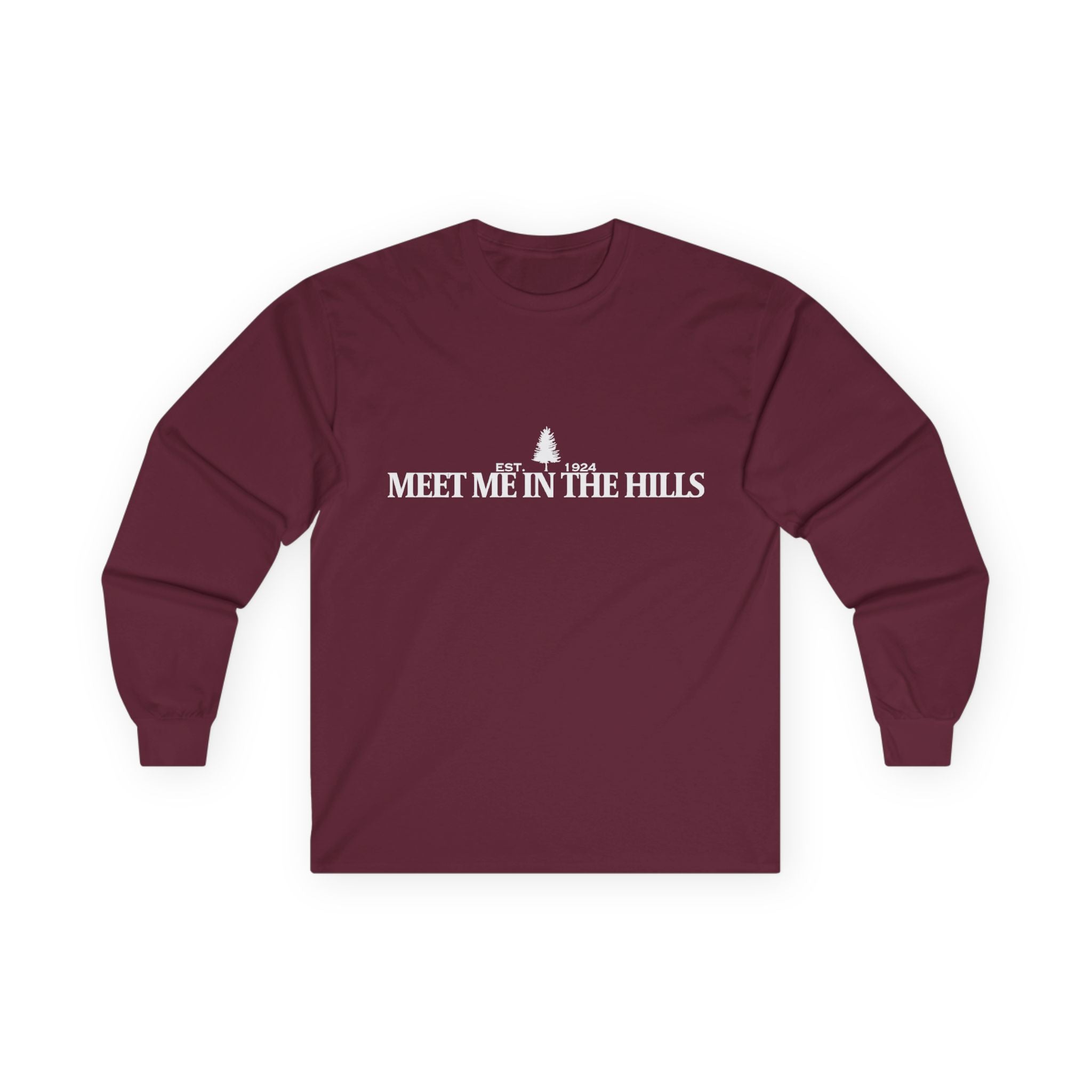 "MEET ME IN THE HILLS" COLLECTION - Long Sleeve Tee
