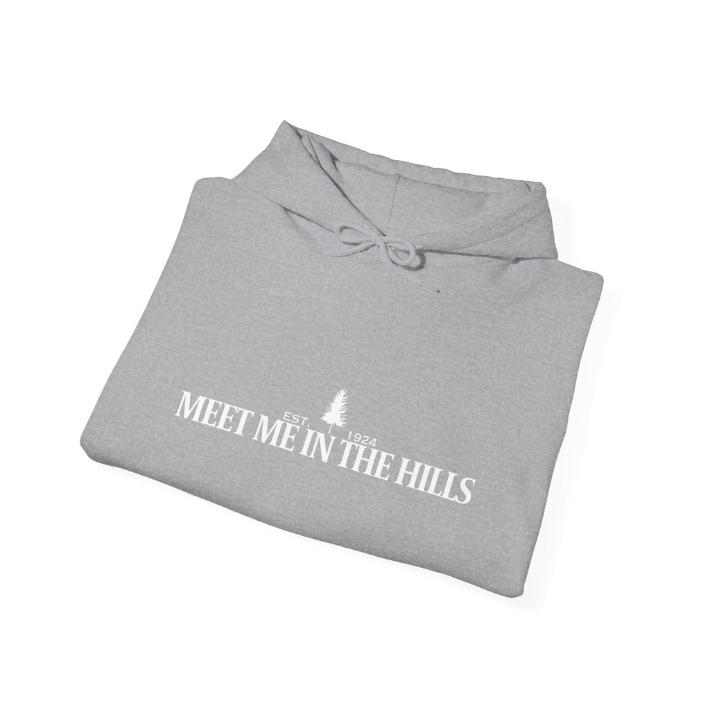"MEET ME IN THE HILLS" COLLECTION Unisex Heavy Blend™ Hooded Sweatshirt