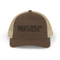 "MEET ME IN THE HILLS" COLLECTION - Snapback Trucker Cap
