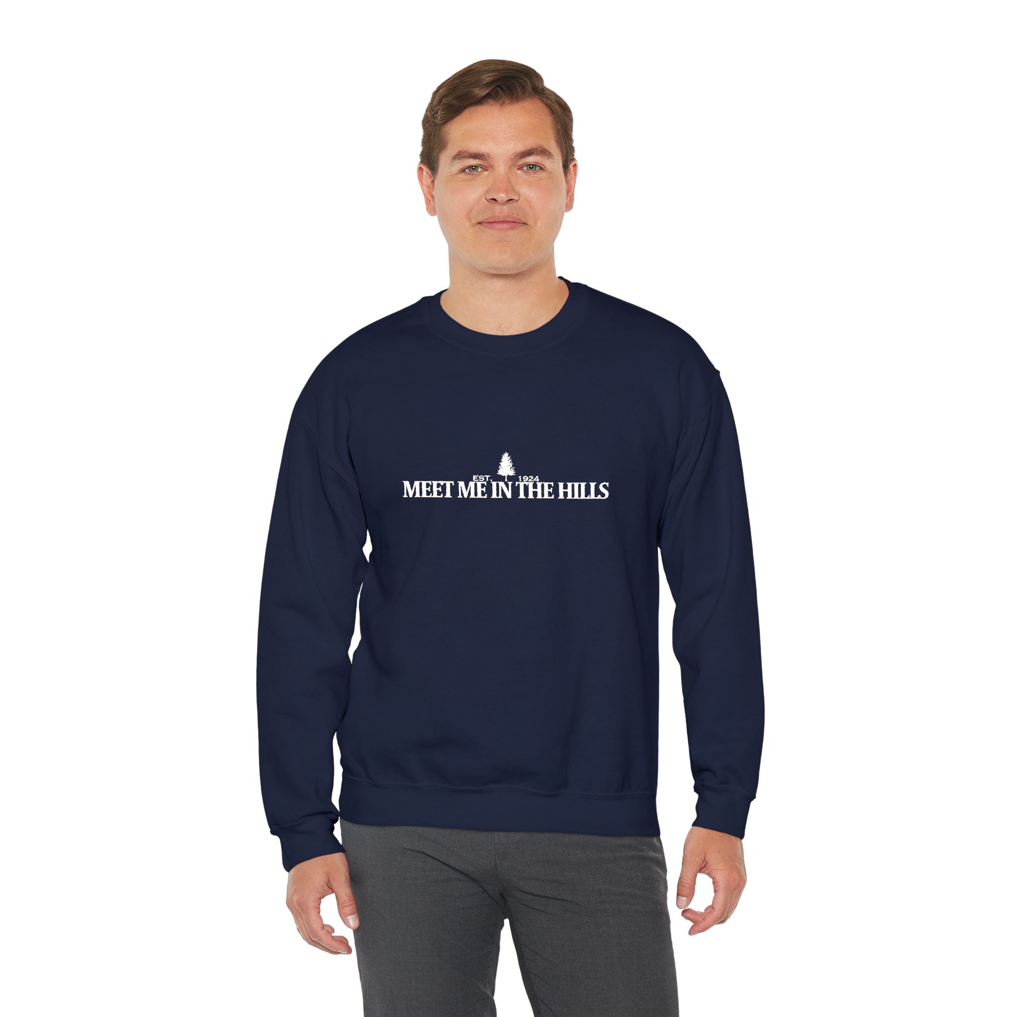"MEET ME IN THE HILLS" COLLECTION - Crewneck Sweatshirt