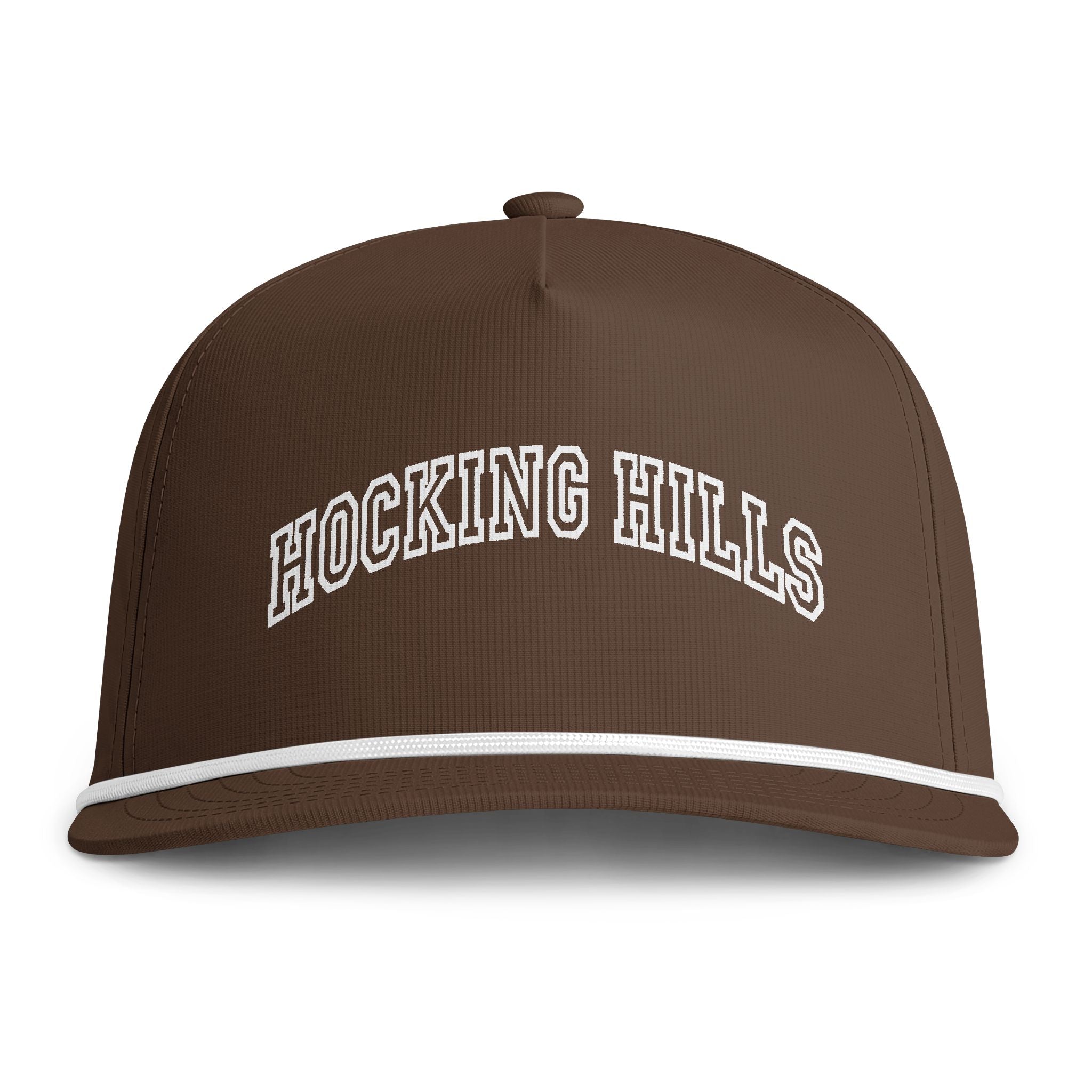Sunwashed Rope Cap - Rocking Hills Embroidered Trucker Hat