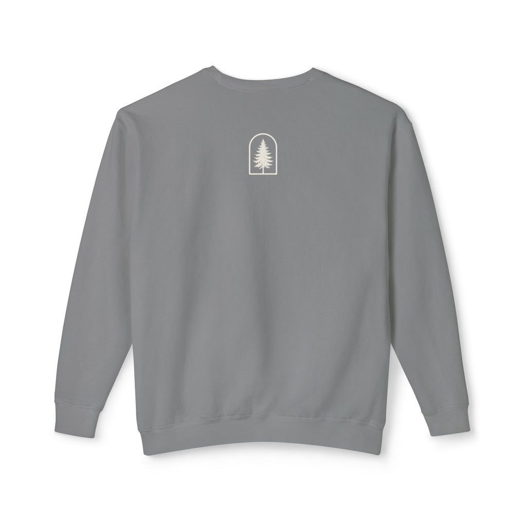 Hocking Hills Crewneck Sweatshirt — Minimal Tree Logo Pullover
