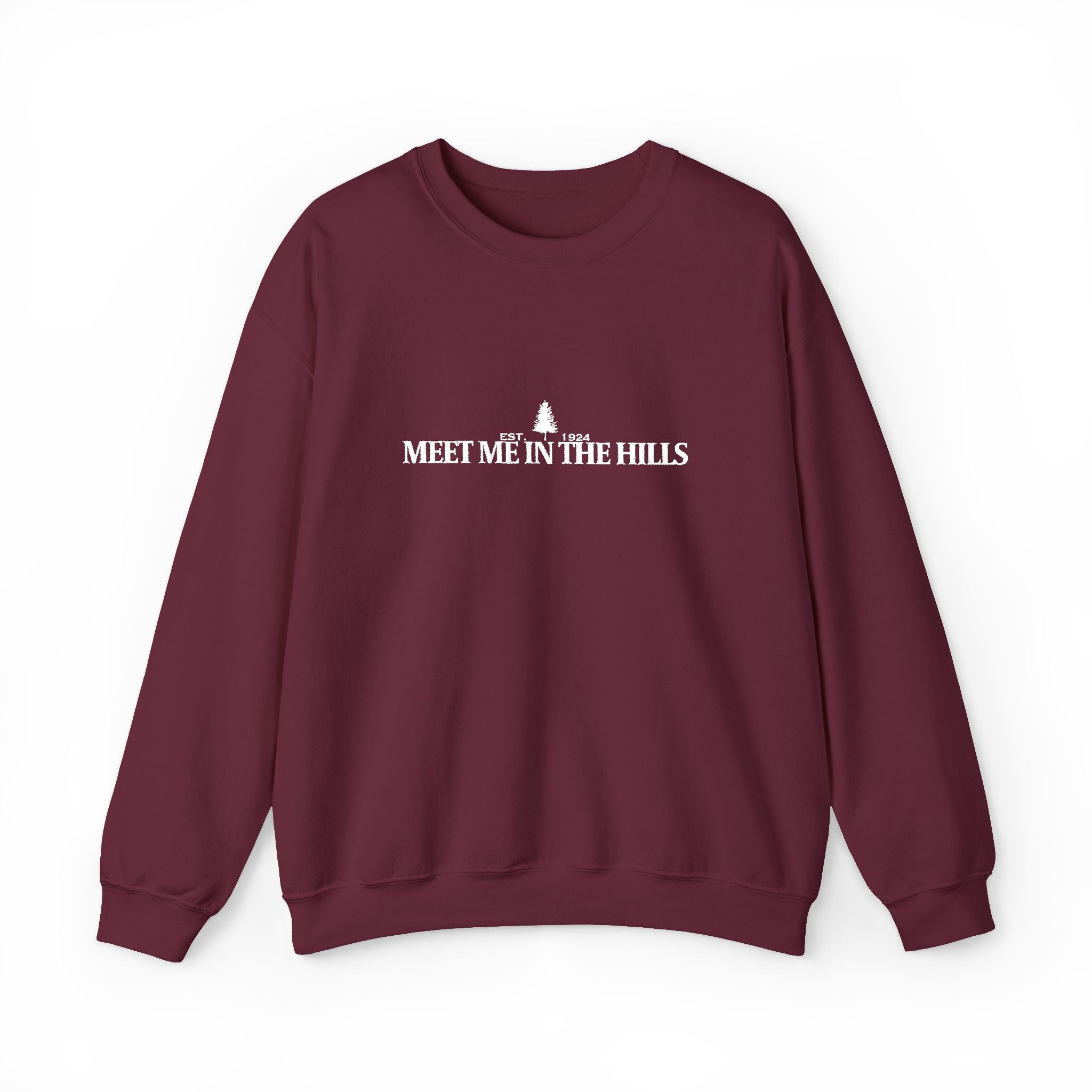 "MEET ME IN THE HILLS" COLLECTION - Crewneck Sweatshirt