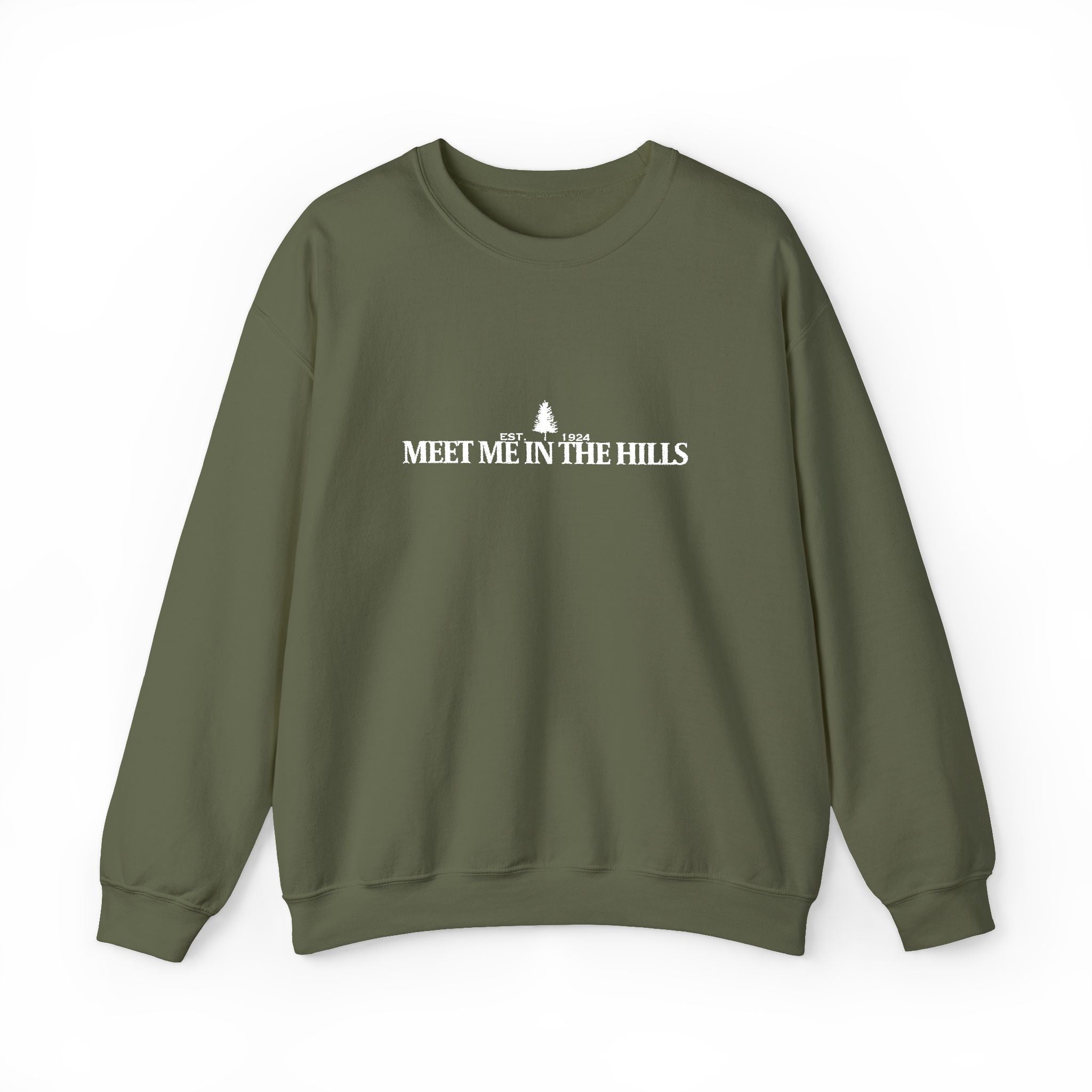 "MEET ME IN THE HILLS" COLLECTION - Crewneck Sweatshirt
