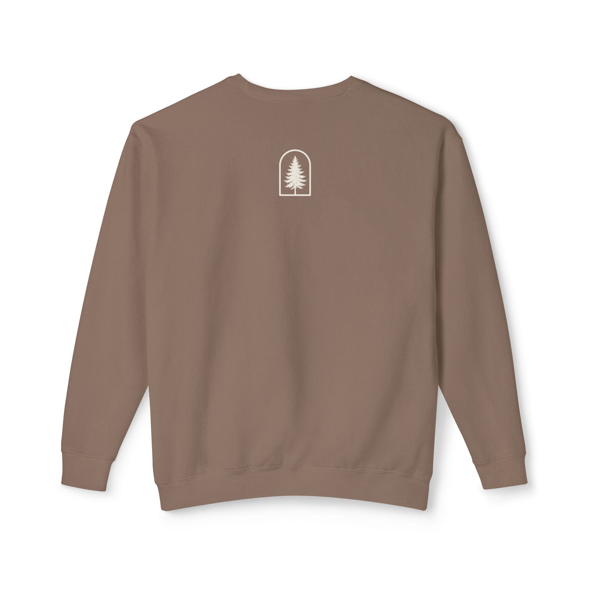 Hocking Hills Crewneck Sweatshirt — Minimal Tree Logo Pullover