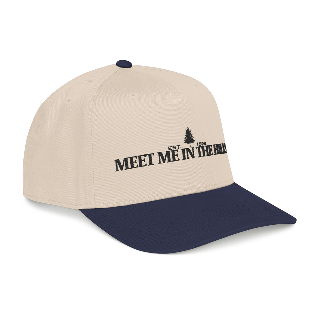 "MEET ME IN THE HILLS" COLLECTION Mid Profile Baseball Cap