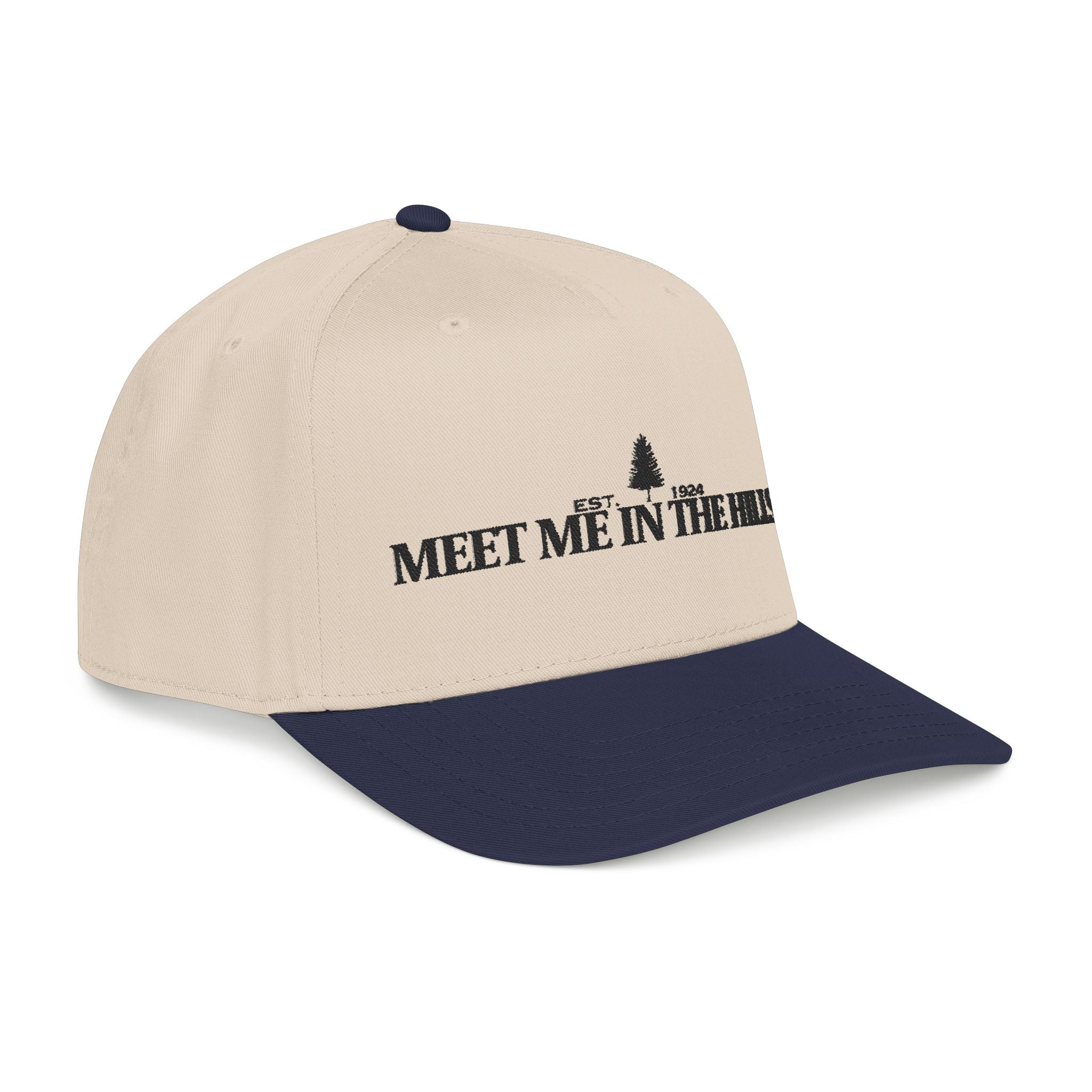 "MEET ME IN THE HILLS" COLLECTION Mid Profile Baseball Cap