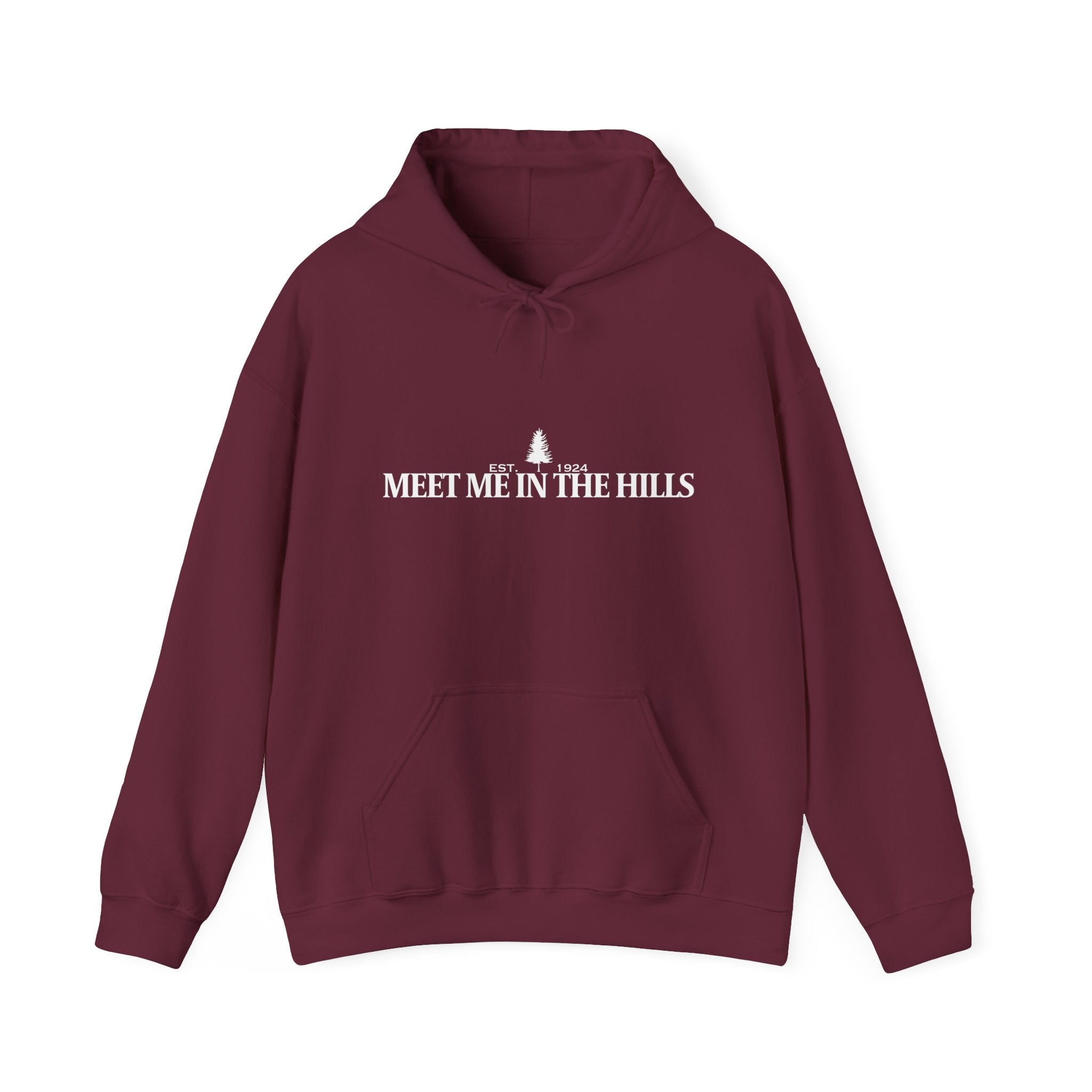 "MEET ME IN THE HILLS" COLLECTION Unisex Heavy Blend™ Hooded Sweatshirt