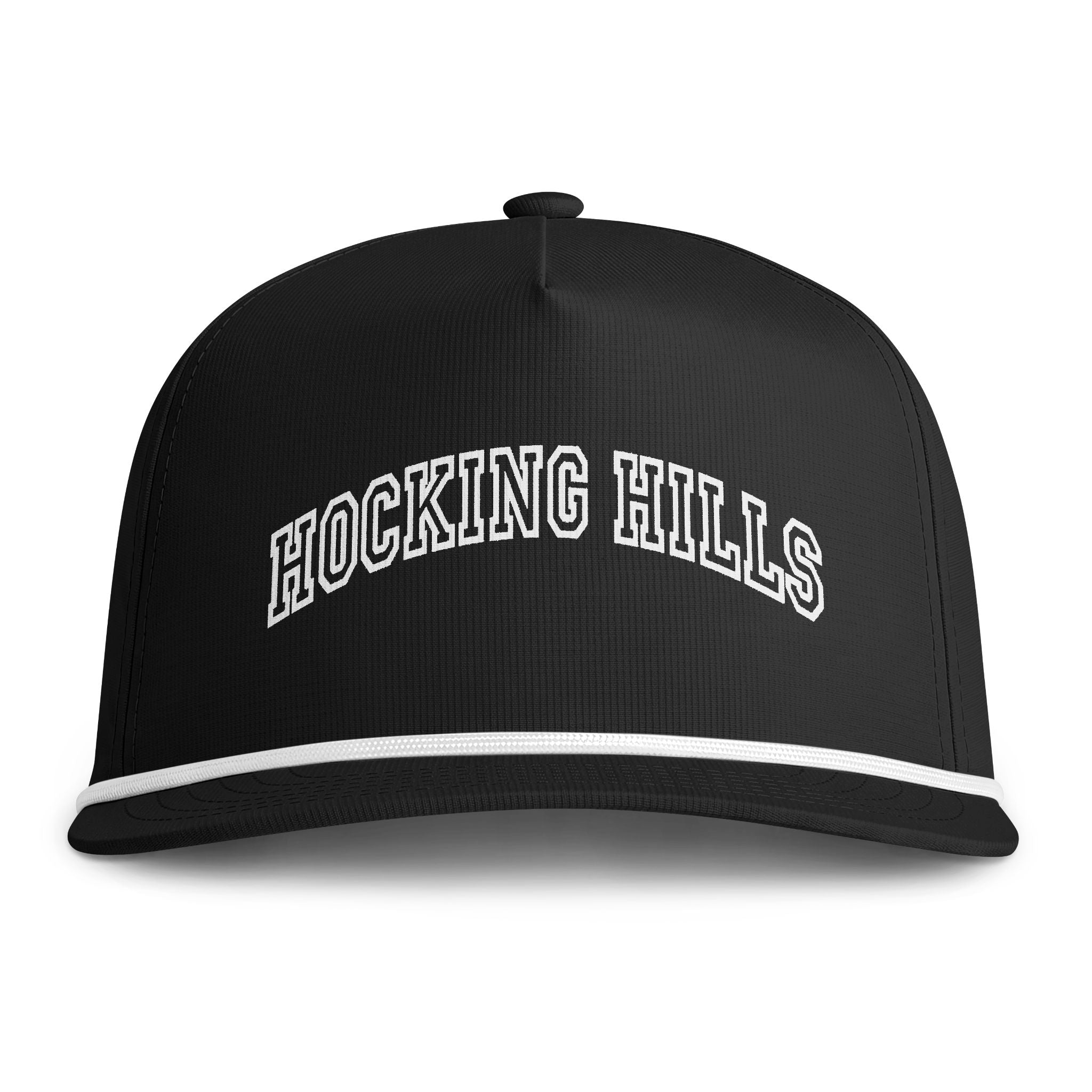 Sunwashed Rope Cap - Rocking Hills Embroidered Trucker Hat