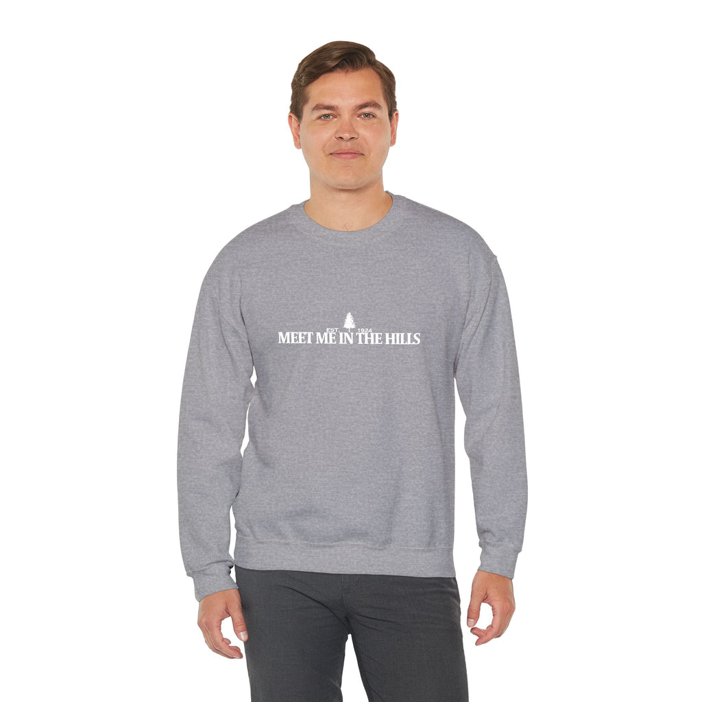 "MEET ME IN THE HILLS" COLLECTION - Crewneck Sweatshirt