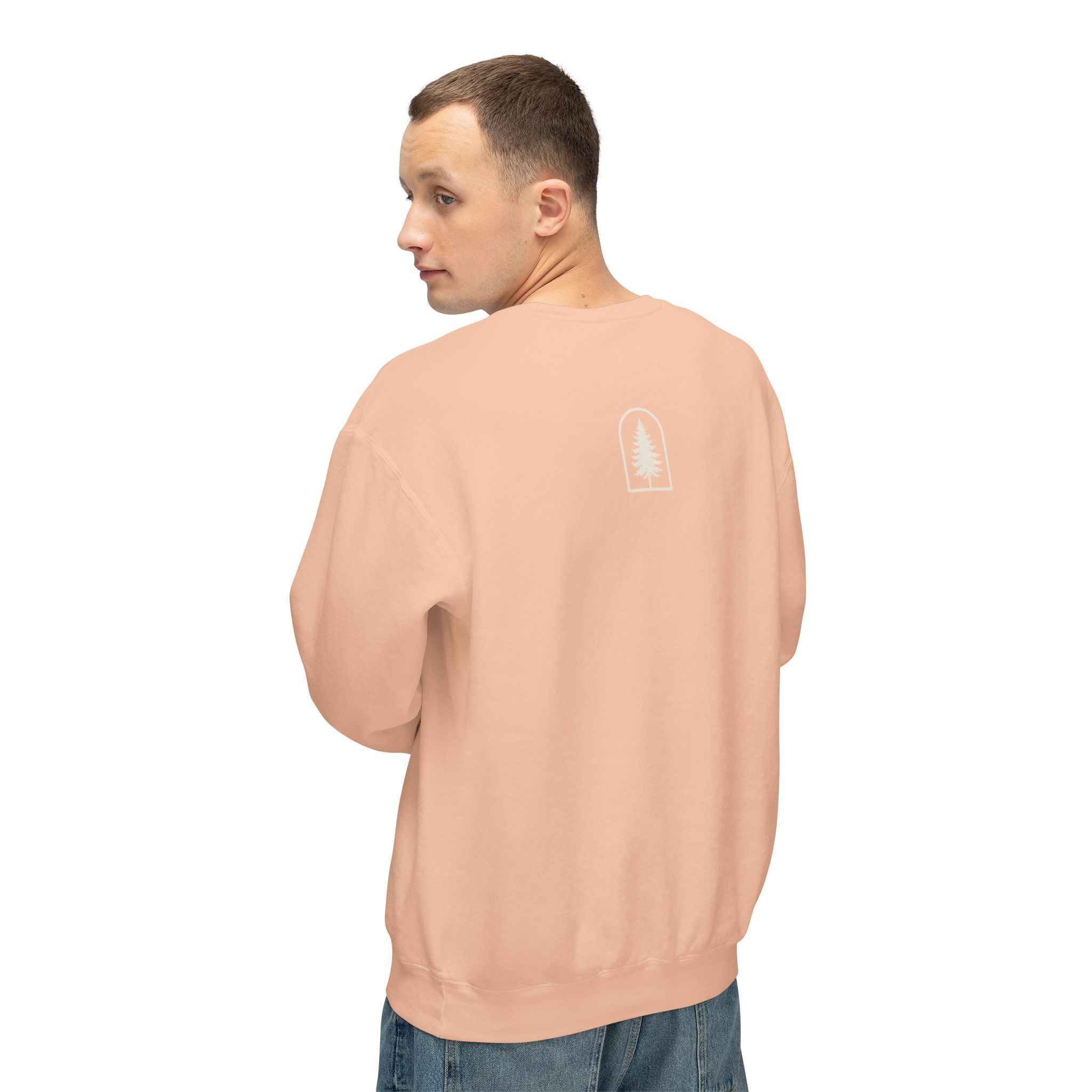 Hocking Hills Crewneck Sweatshirt — Minimal Tree Logo Pullover