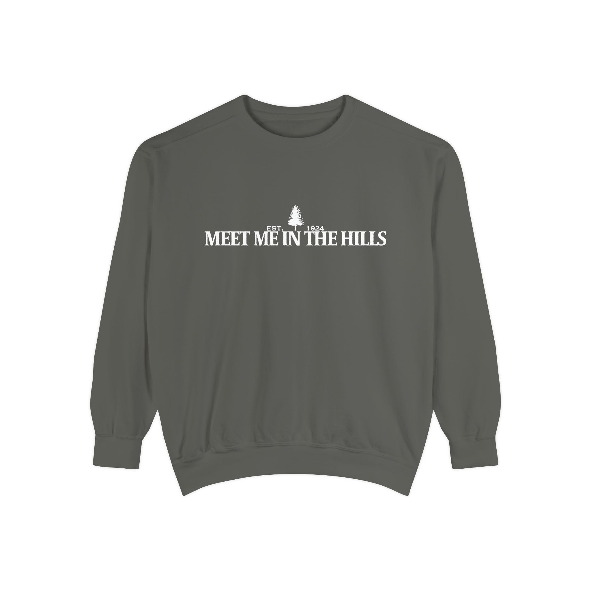 "MEET ME IN THE HILLS" COLLECTION - Graphic Crewneck