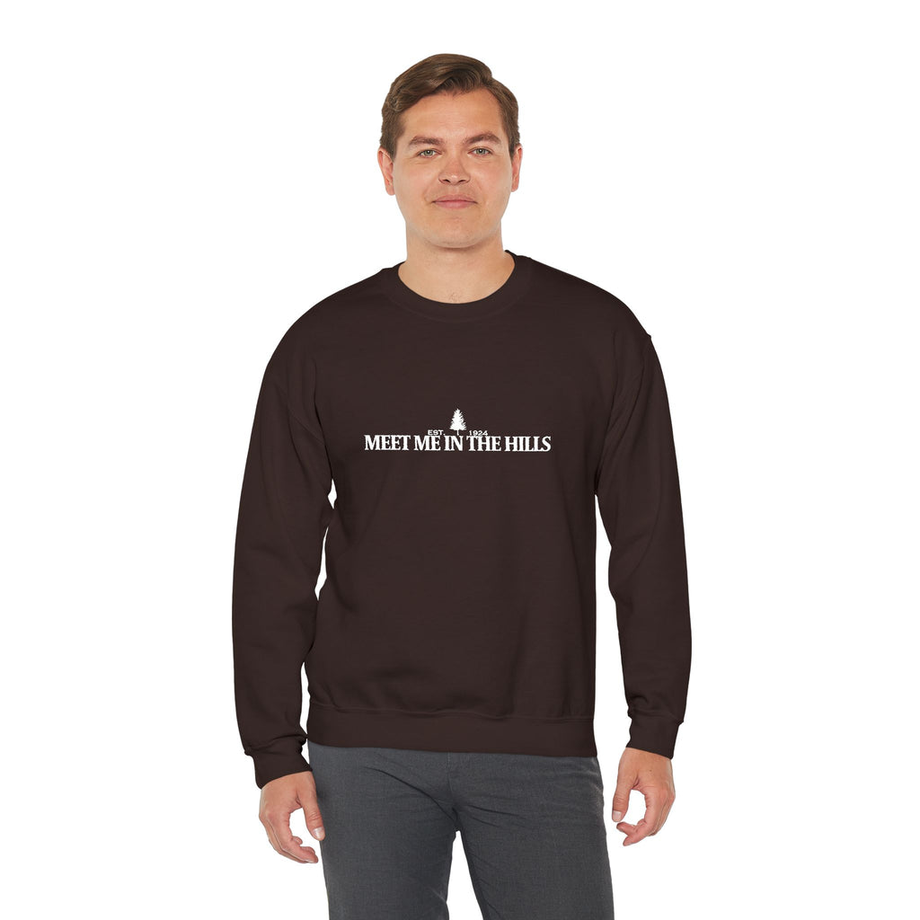 "MEET ME IN THE HILLS" COLLECTION - Crewneck Sweatshirt