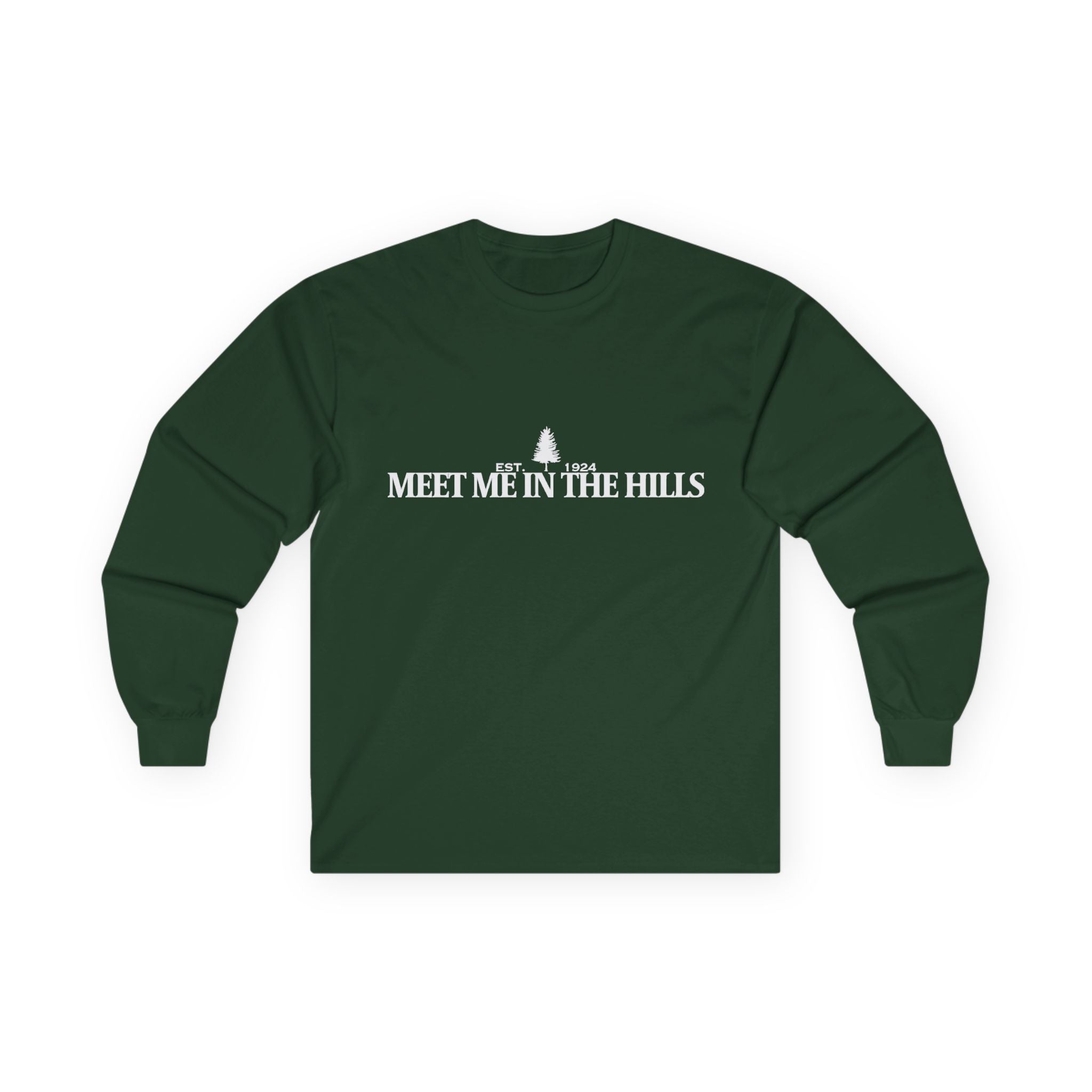 "MEET ME IN THE HILLS" COLLECTION - Long Sleeve Tee