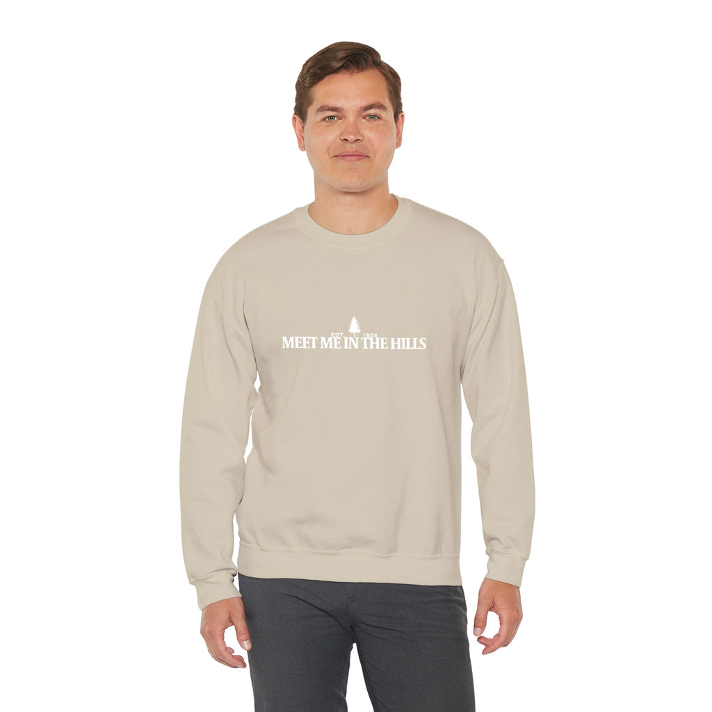 "MEET ME IN THE HILLS" COLLECTION - Crewneck Sweatshirt