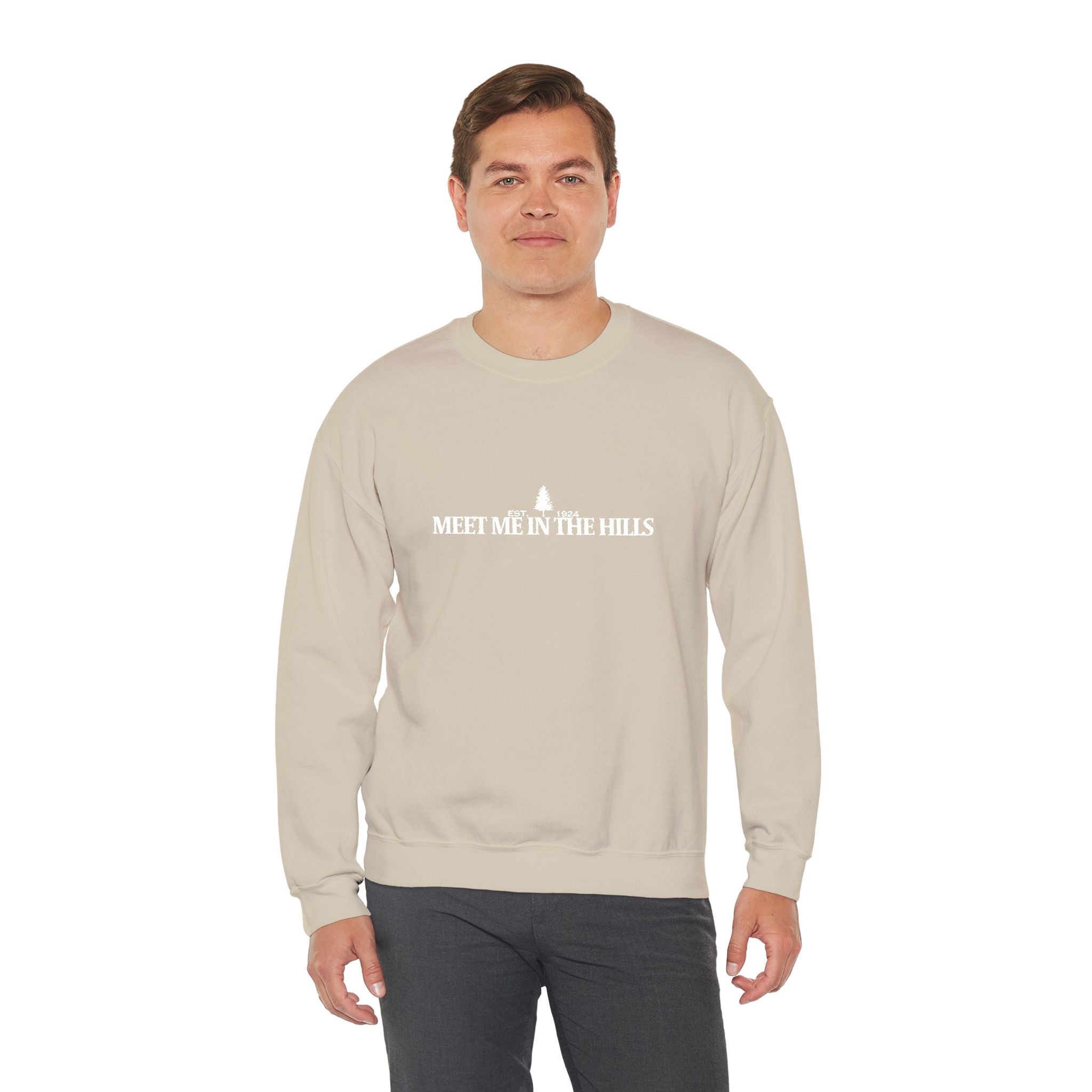 "MEET ME IN THE HILLS" COLLECTION - Crewneck Sweatshirt