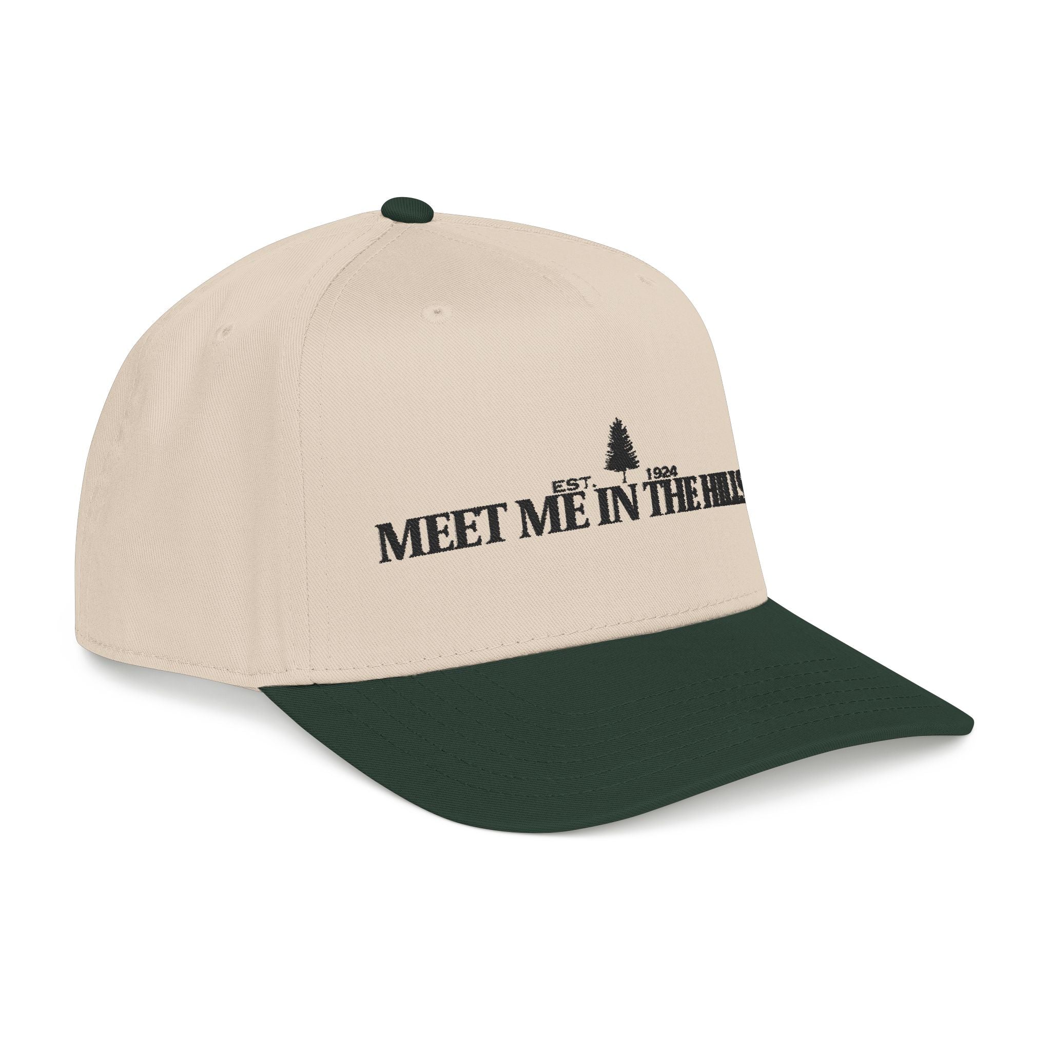 "MEET ME IN THE HILLS" COLLECTION Mid Profile Baseball Cap
