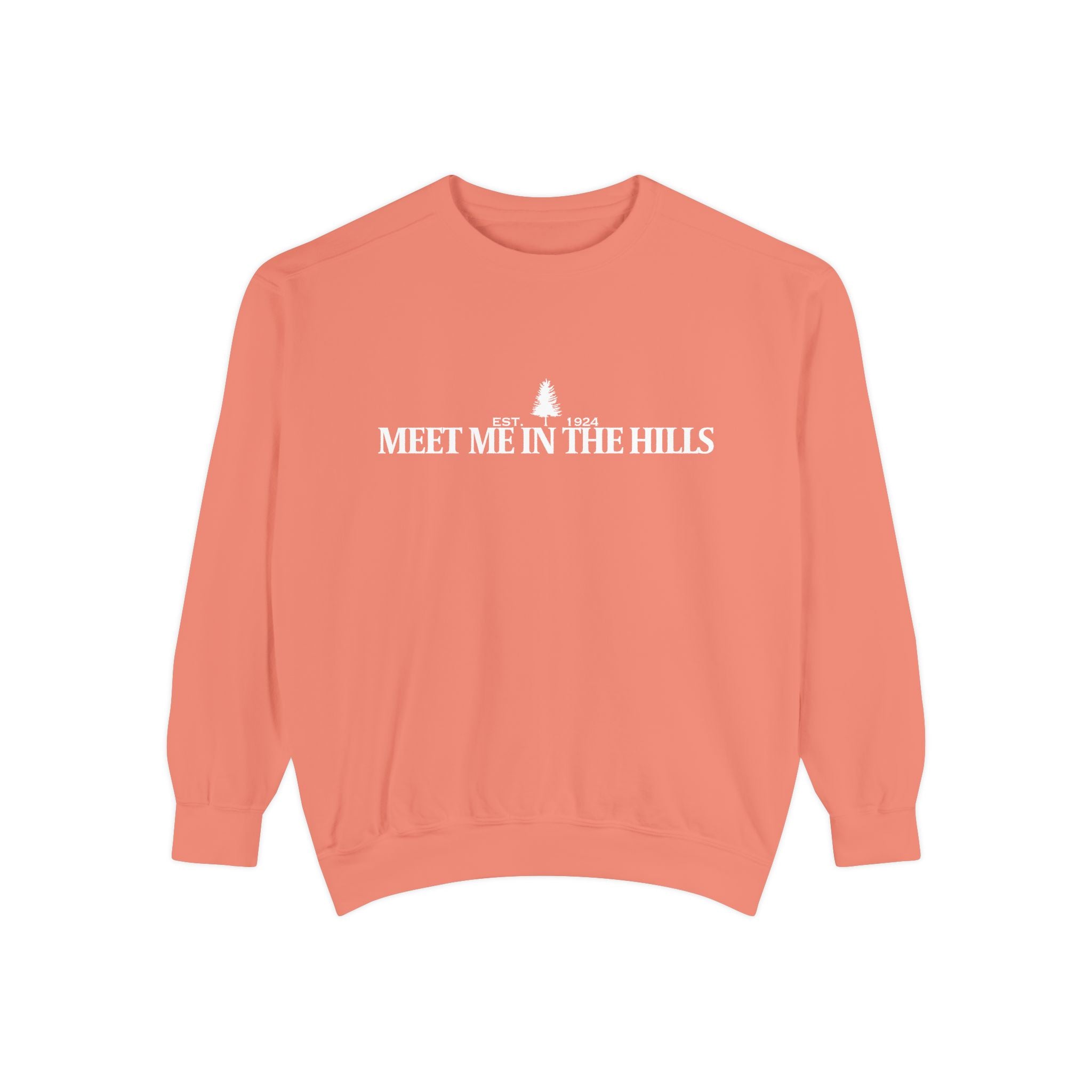 "MEET ME IN THE HILLS" COLLECTION - Graphic Crewneck