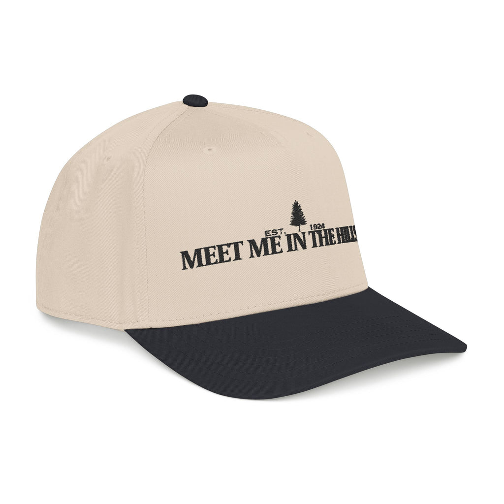 "MEET ME IN THE HILLS" COLLECTION Mid Profile Baseball Cap