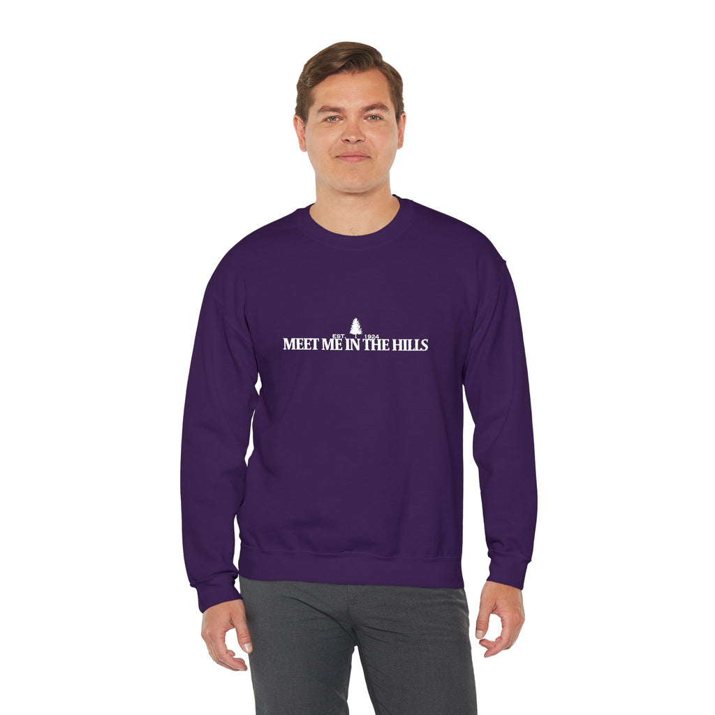 "MEET ME IN THE HILLS" COLLECTION - Crewneck Sweatshirt