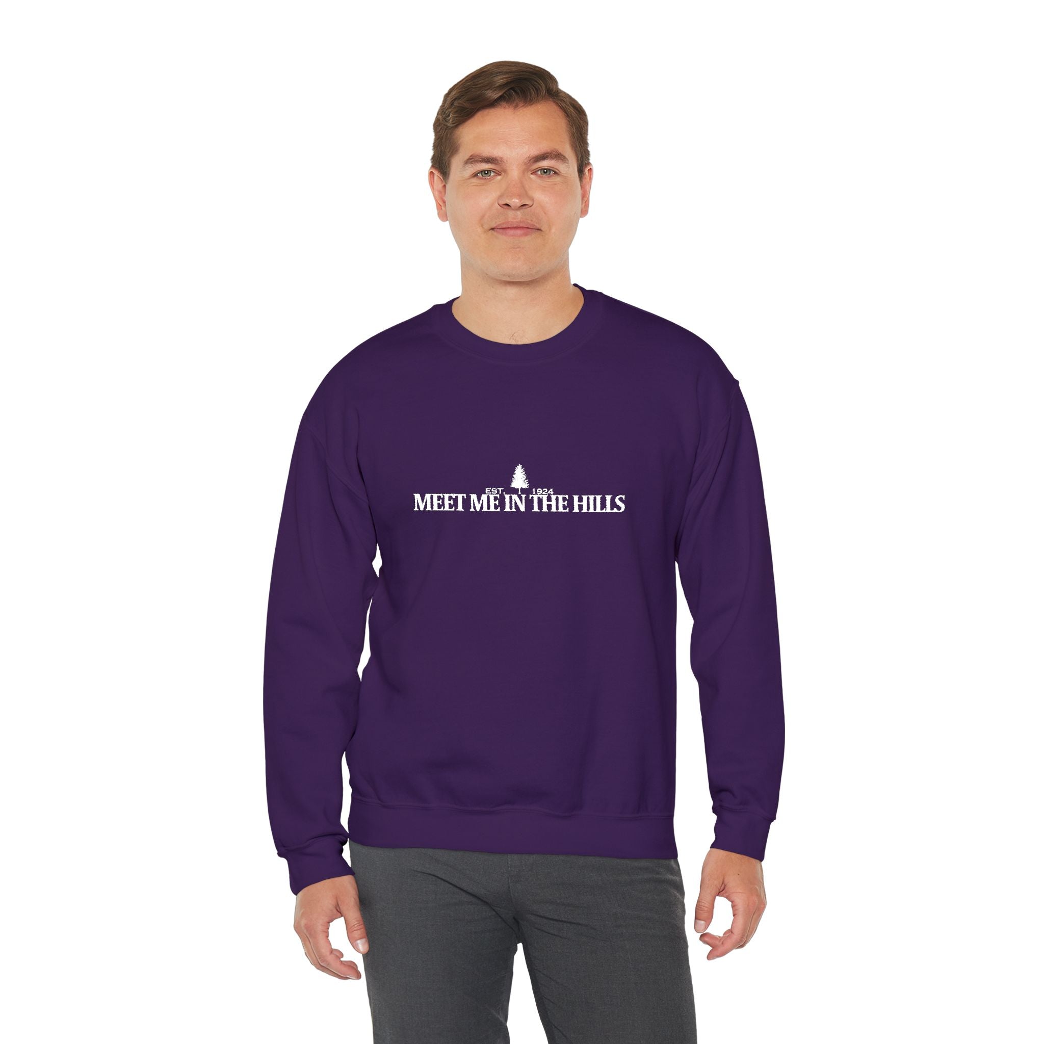 "MEET ME IN THE HILLS" COLLECTION - Crewneck Sweatshirt
