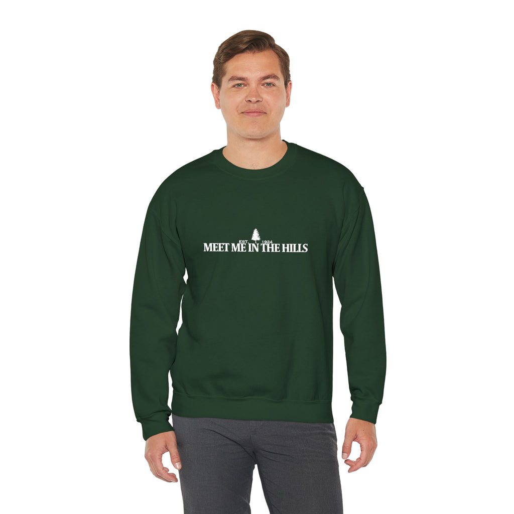 "MEET ME IN THE HILLS" COLLECTION - Crewneck Sweatshirt