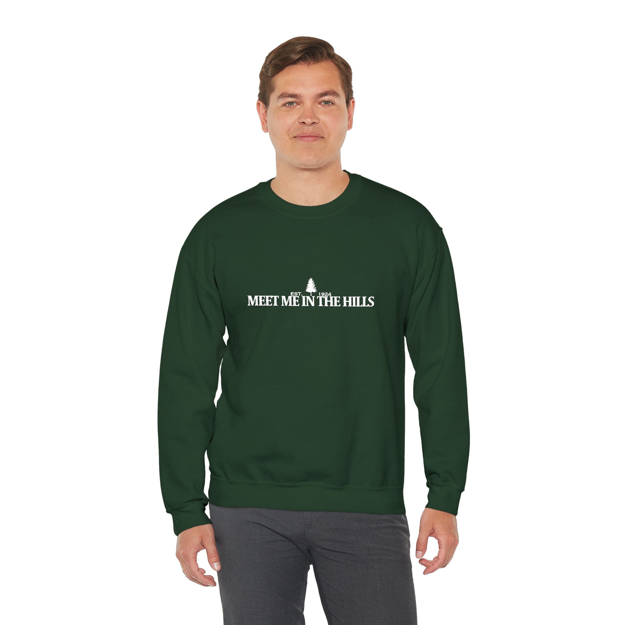 "MEET ME IN THE HILLS" COLLECTION - Crewneck Sweatshirt