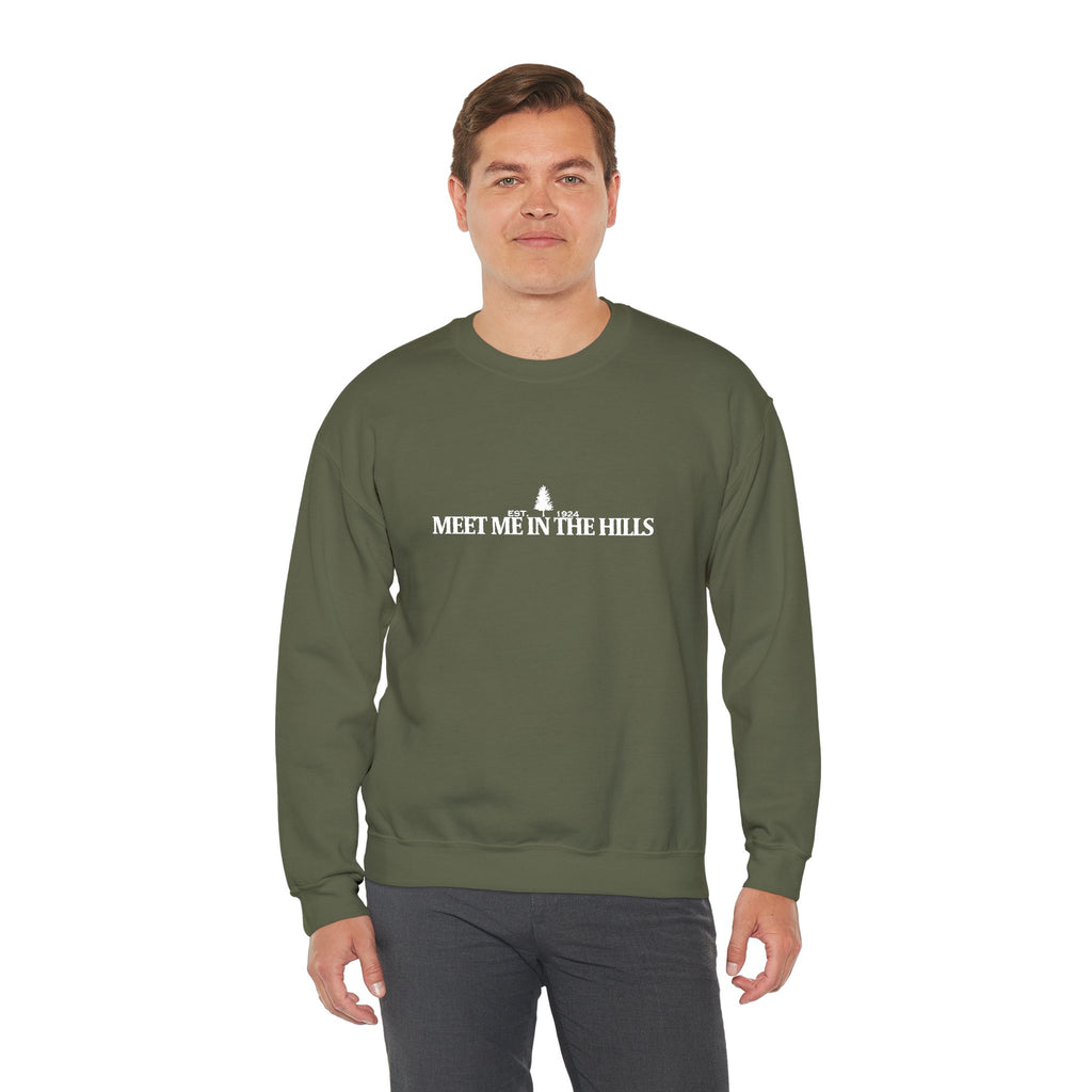 "MEET ME IN THE HILLS" COLLECTION - Crewneck Sweatshirt
