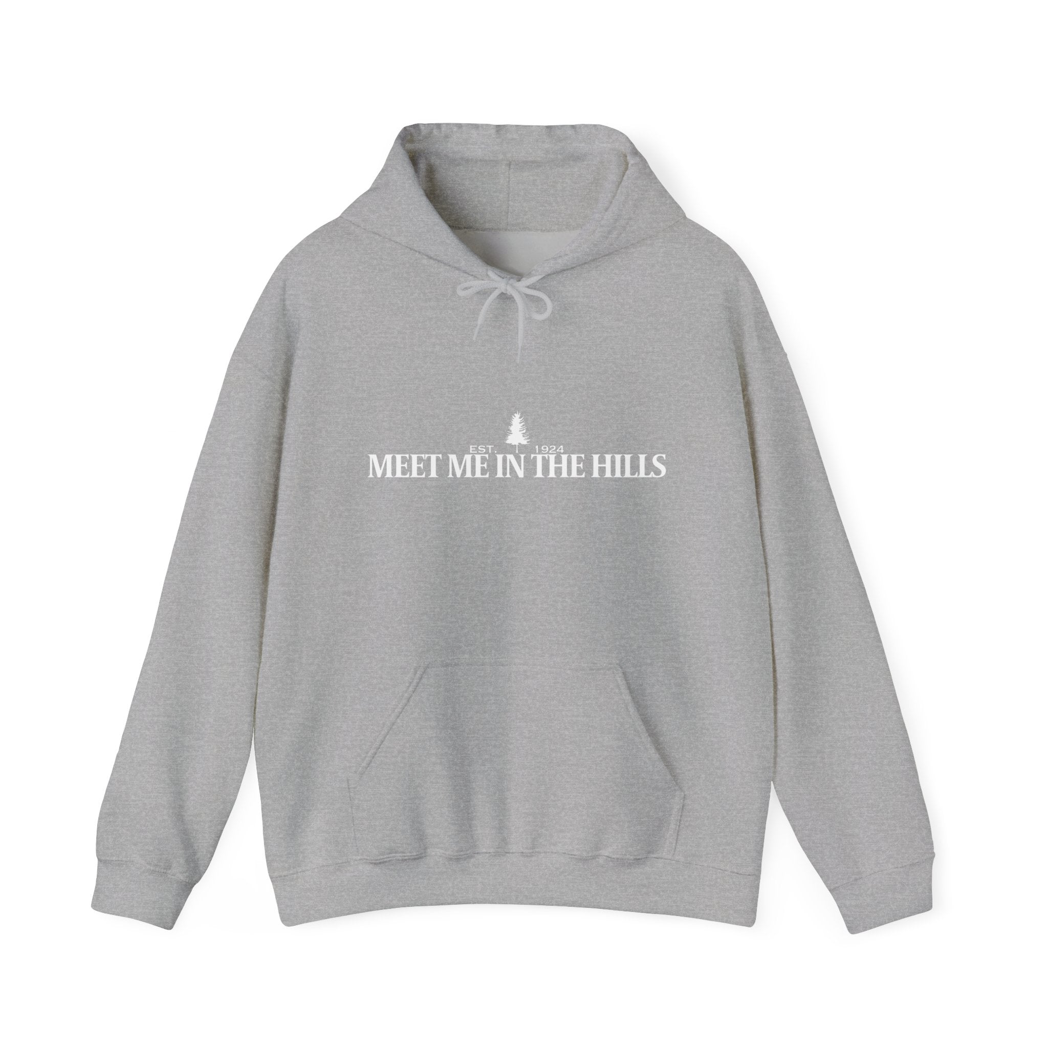 "MEET ME IN THE HILLS" COLLECTION Unisex Heavy Blend™ Hooded Sweatshirt